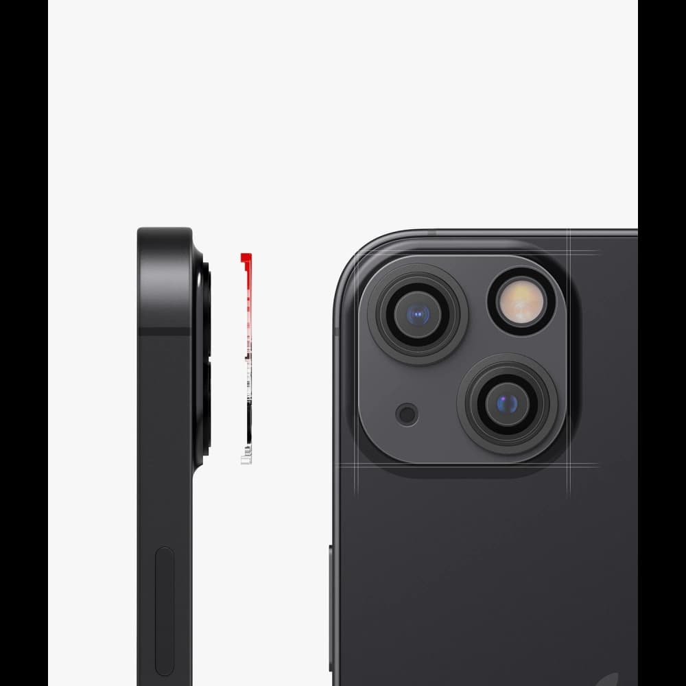 Edzett üveg Ringke Kamera Védő Üveg Apple iPhone 13/13 mini [2 PACK] - 7