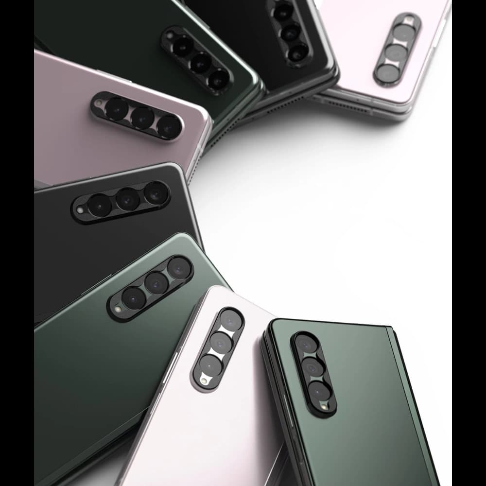 Nakládka Ringke Camera Styling Samsung Galaxy Z Fold 3 černá - 3