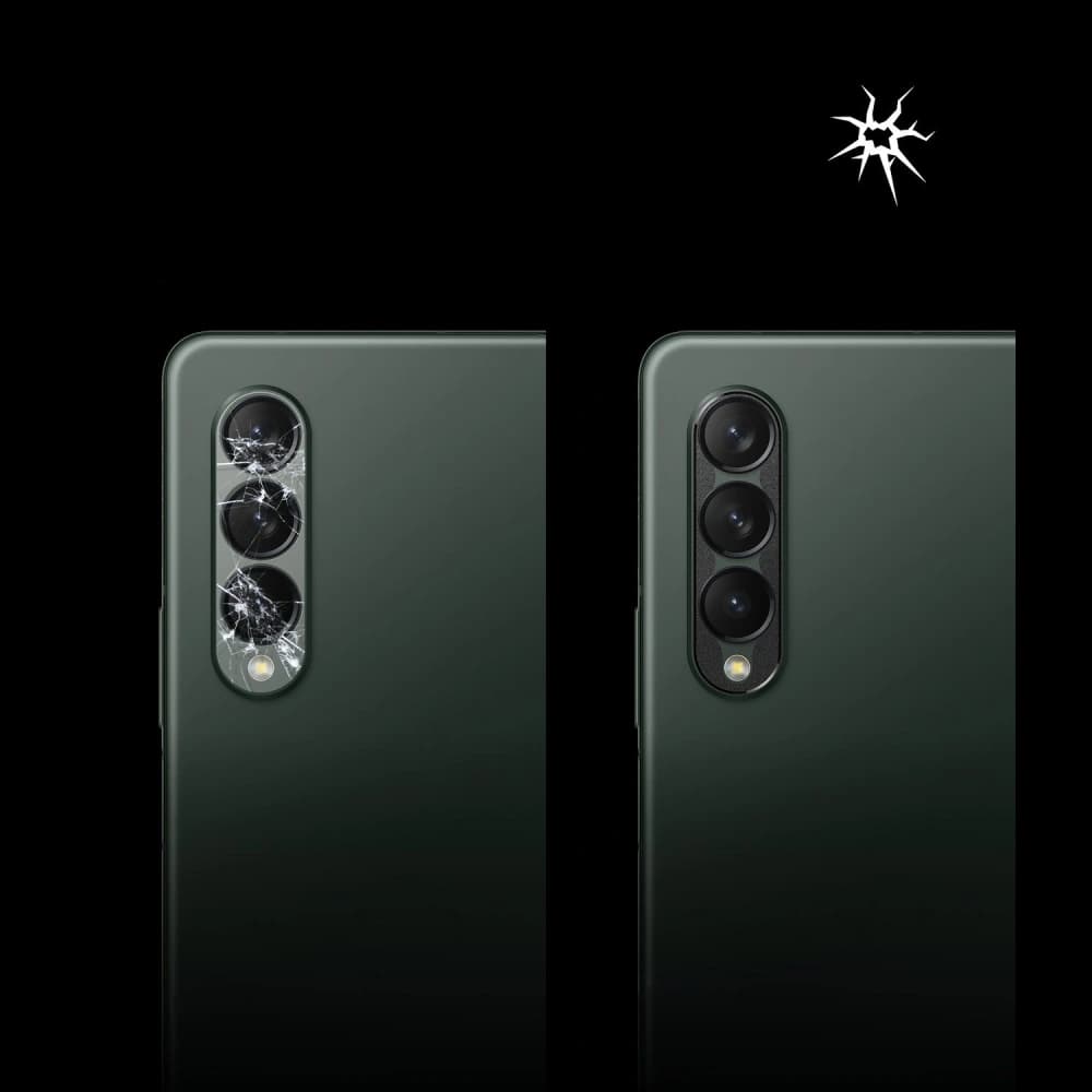 Nakládka Ringke Camera Styling Samsung Galaxy Z Fold 3 černá - 4