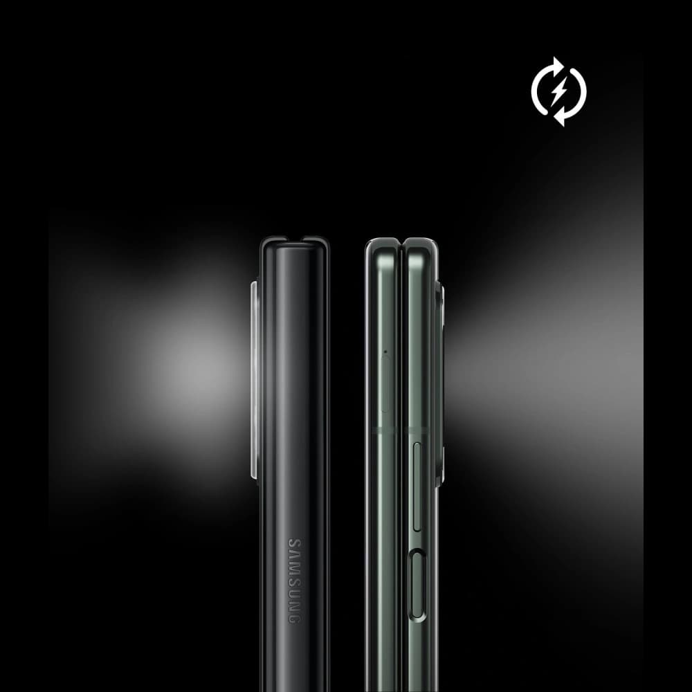 Nakládka Ringke Camera Styling Samsung Galaxy Z Fold 3 černá - 5