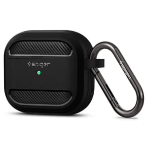 Case Spigen Rugged Armor Apple AirPods 3 2021 Matt Schwarz