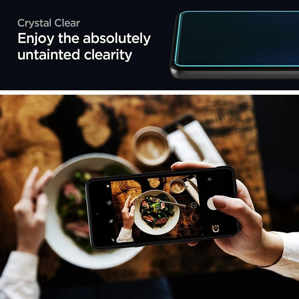 Gehärtetes Glas Spigen GLAS.tR Slim AlignMaster Samsung Galaxy A52/A52s [2 PACK] - 7