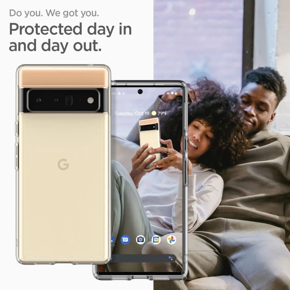 Spigen Ultra Hybrid Google Pixel 6 Pro Crystal Clear - 8