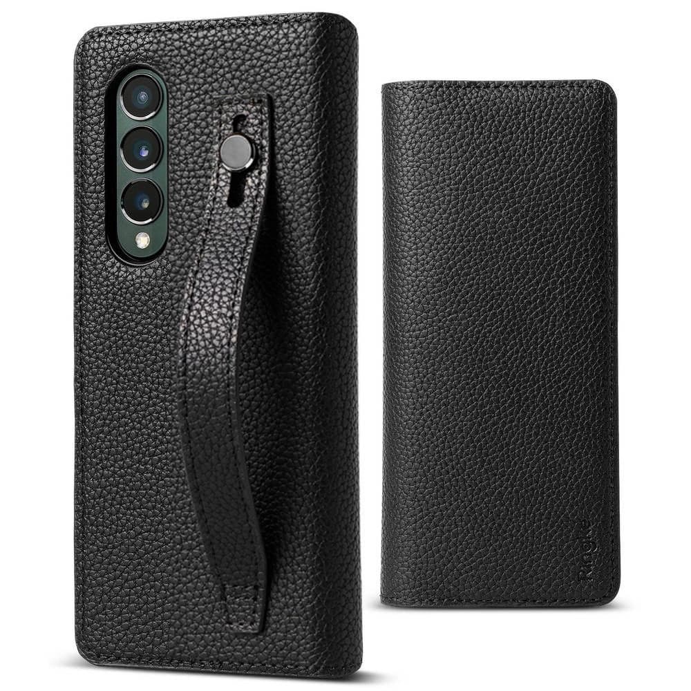 Etui Ringke Folio Signature EZ Strap Samsung Galaxy Z Fold 3 Černé - 1