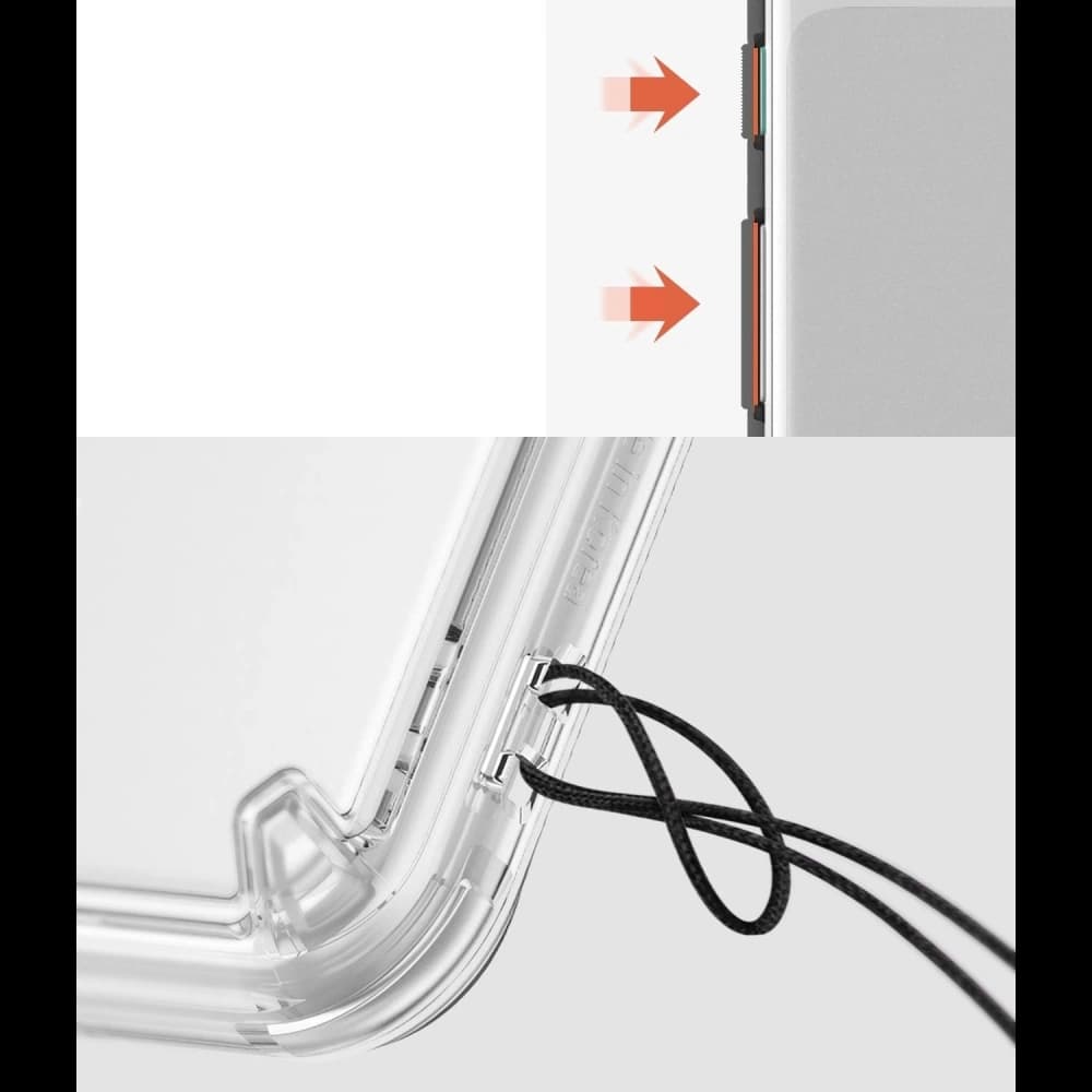 Case Ringke Fusion Google Pixel 3 Clear - 3