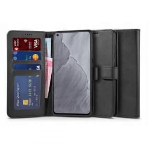 Tech-Protect Tasche Wallet Realme GT Master Edition Schwarz