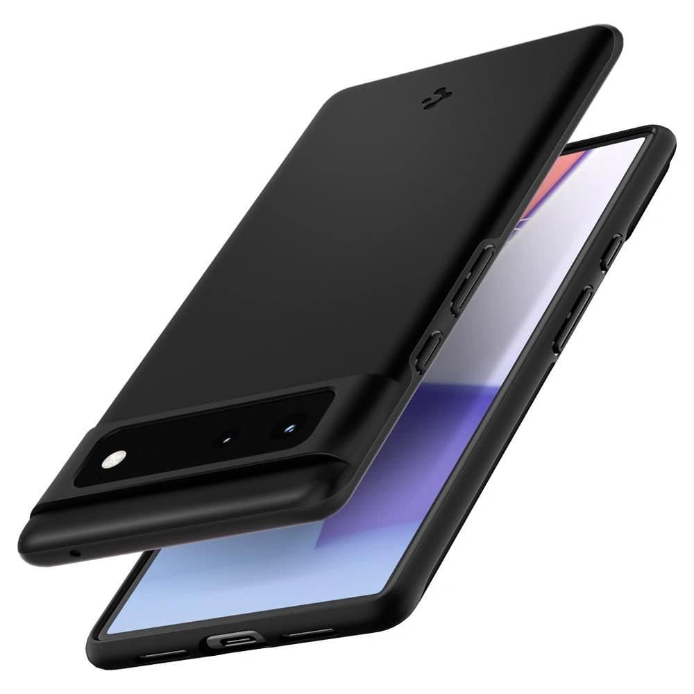 Spigen Tasche Thin Fit Google Pixel 6 Schwarz - 7