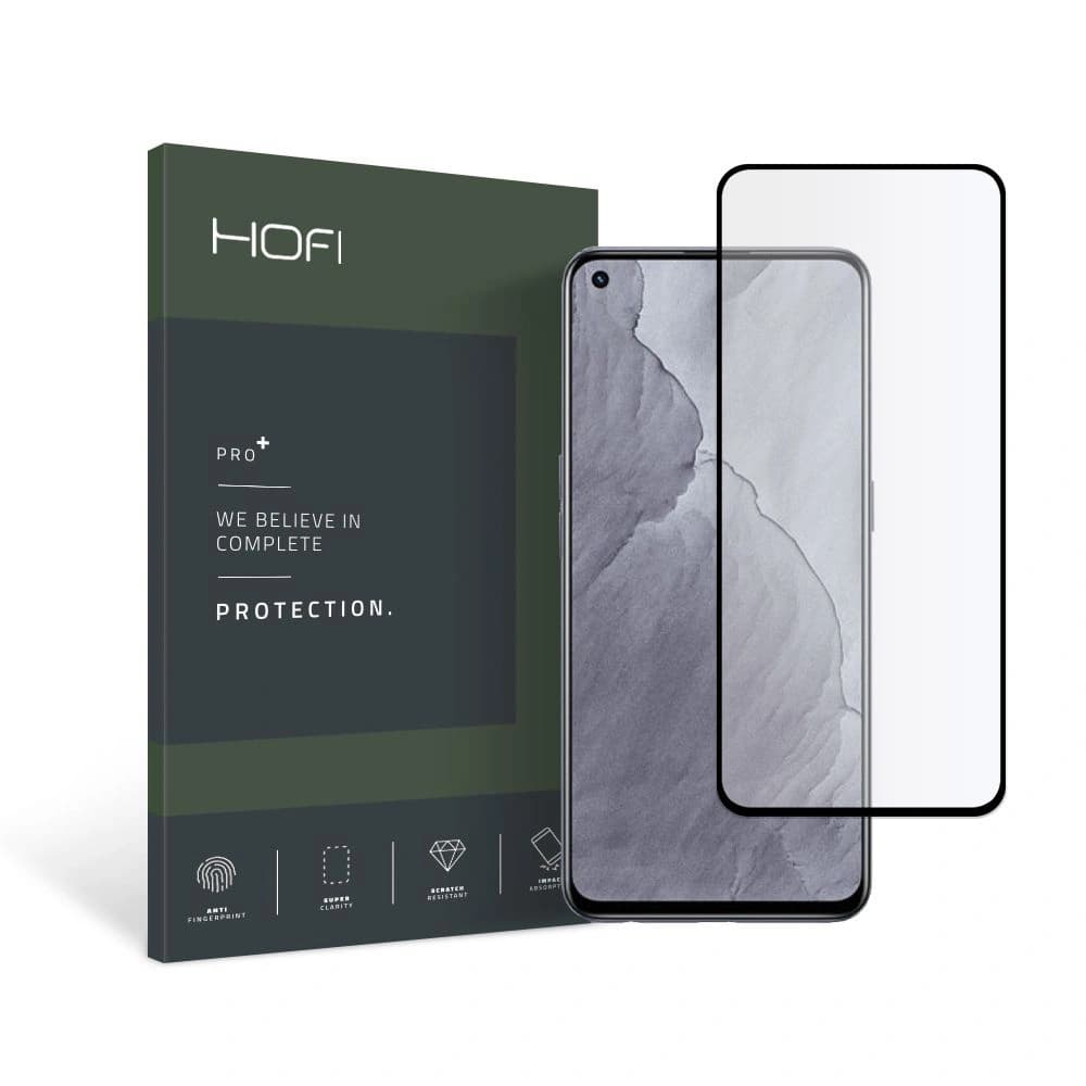 Hofi Gehärtetes Glas Glas Pro+ Realme GT Master Edition Schwarz - 1