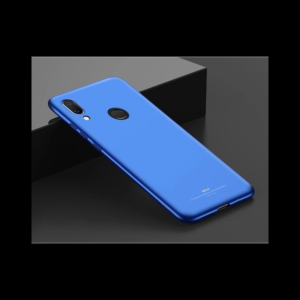 MSVII Redmi Note 7 Blue + Screen protector - 3