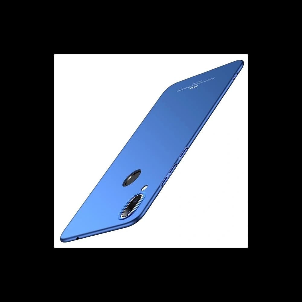 MSVII Redmi Note 7 Blue + Screen protector - 1