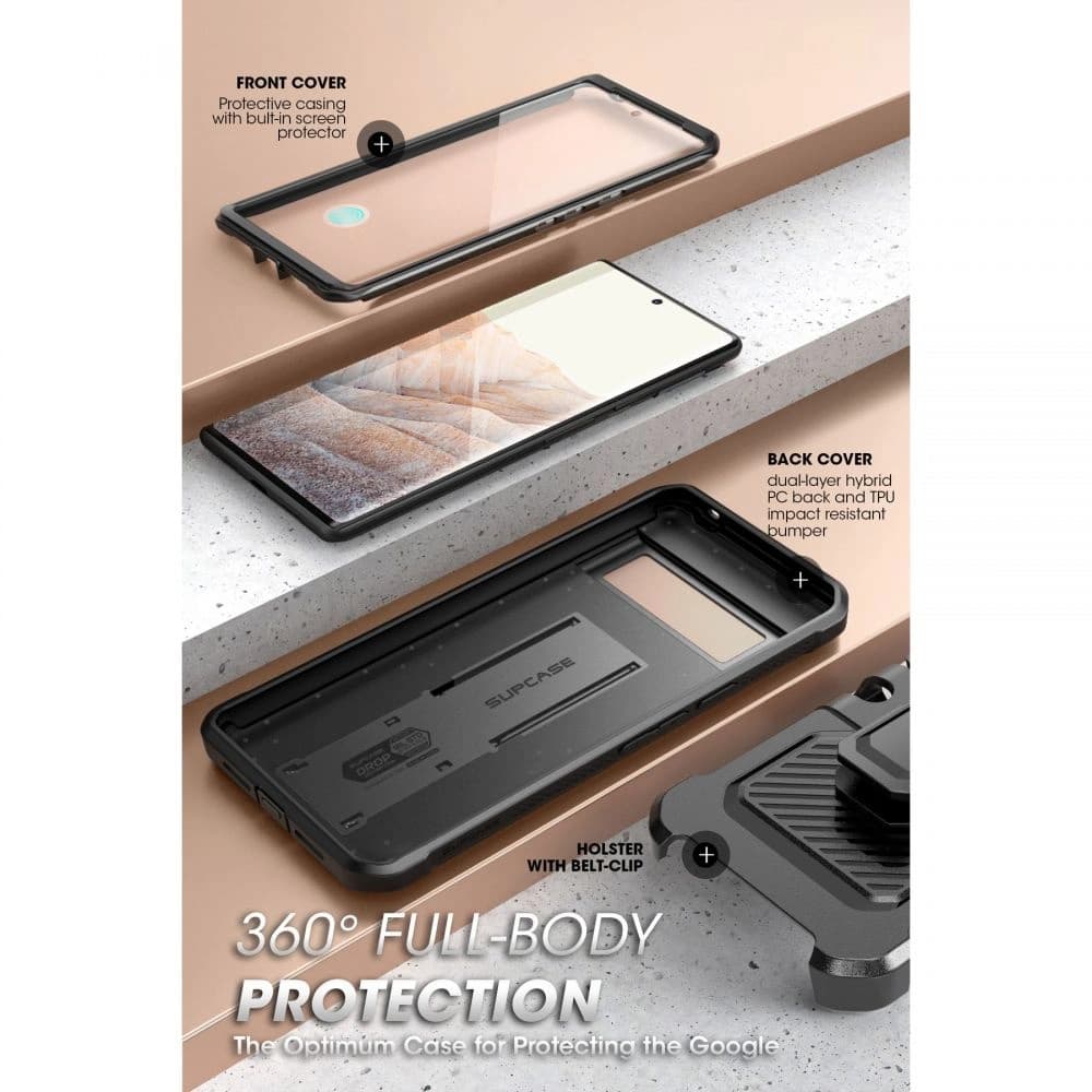 Supcase Unicorn Beetle Pro Google Pixel 6 Pro Black - 2