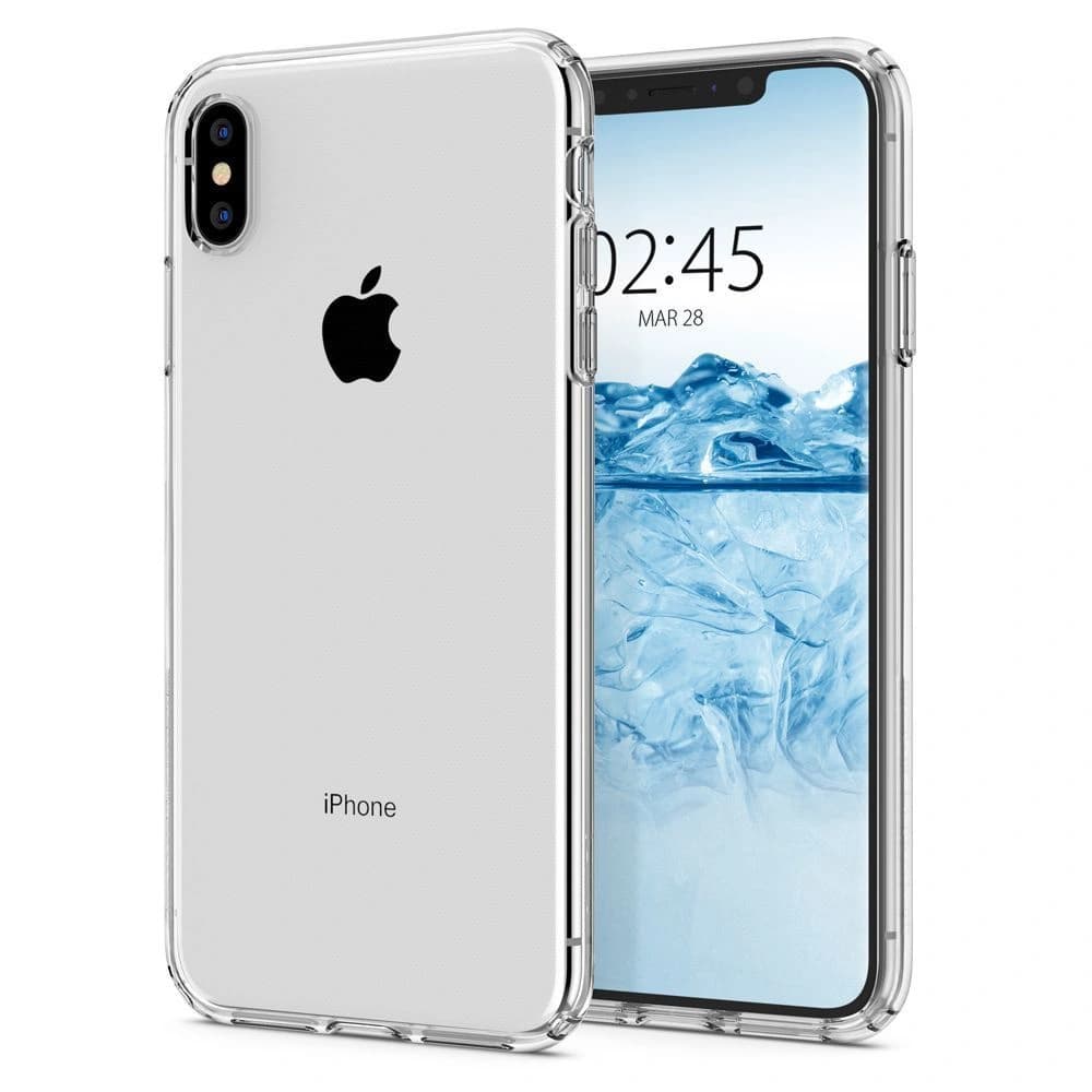 Spigen Liquid Crystal Apple iPhone XS/X Crystal Clear - 1