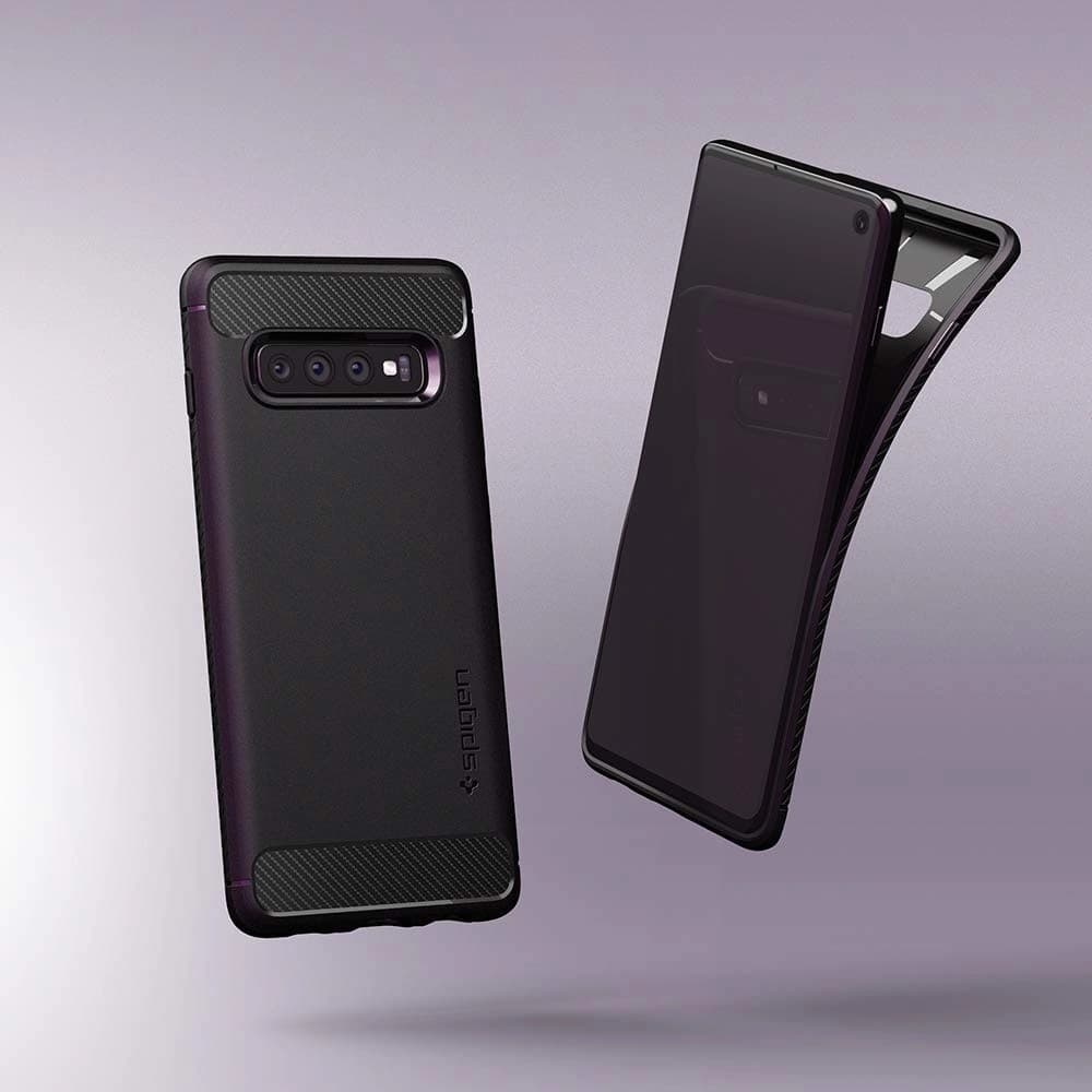 Etui Spigen Rugged Armor Samsung Galaxy S10 Matte Black - 2
