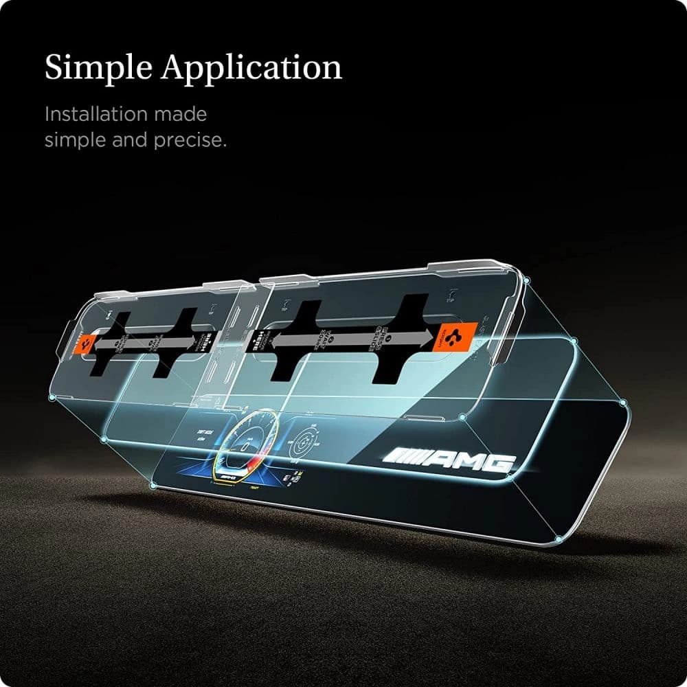 Spigen Mercedes Gehärtetes Glas GLAS.tR ez Fit E-Klasse 2020/2021 - 5