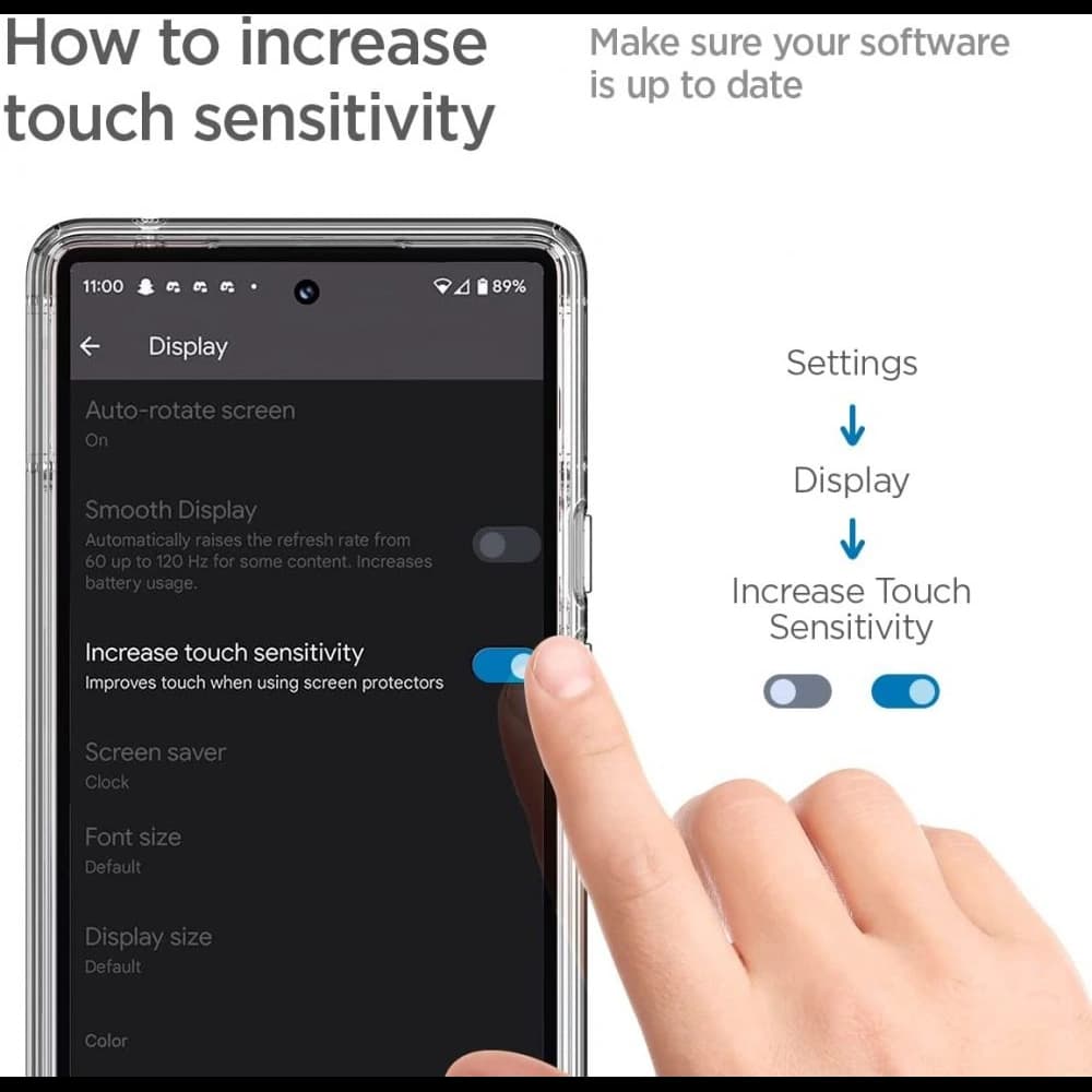 Spigen Neo Flex Google Pixel 6 Pro [2 PACK] - 11