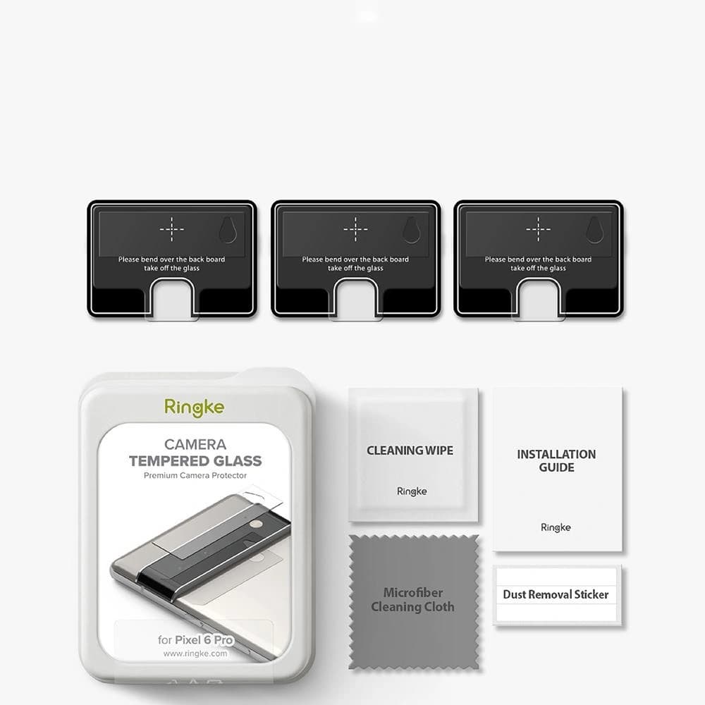 Ringke Camera Protector Glass Google Pixel 6 Pro [2 PACK] - 9
