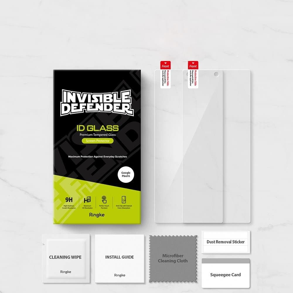 Ringke ID Glass Google Pixel 6 Full Cover [2 PACK] - 10