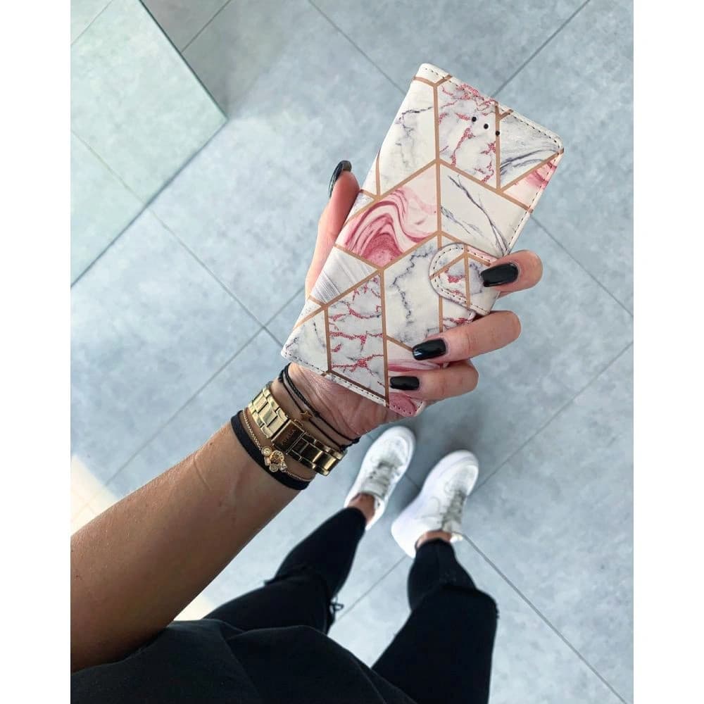 Tech-Protect Wallet Samsung Galaxy S21 FE Marble - 6