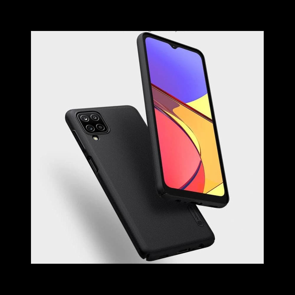 Nillkin Samsung Tasche Super Frosted Shield Galaxy A12 Schwarz - 2