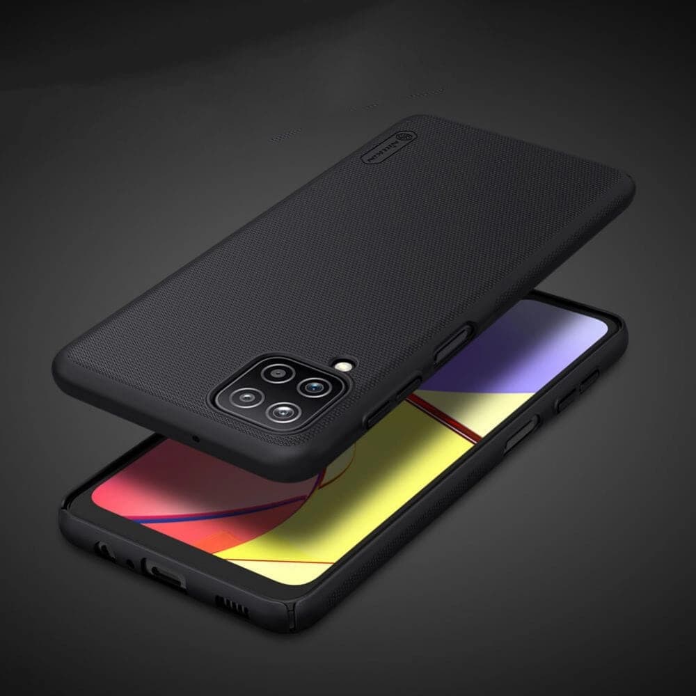 Nillkin Samsung Tasche Super Frosted Shield Galaxy A12 Schwarz - 3