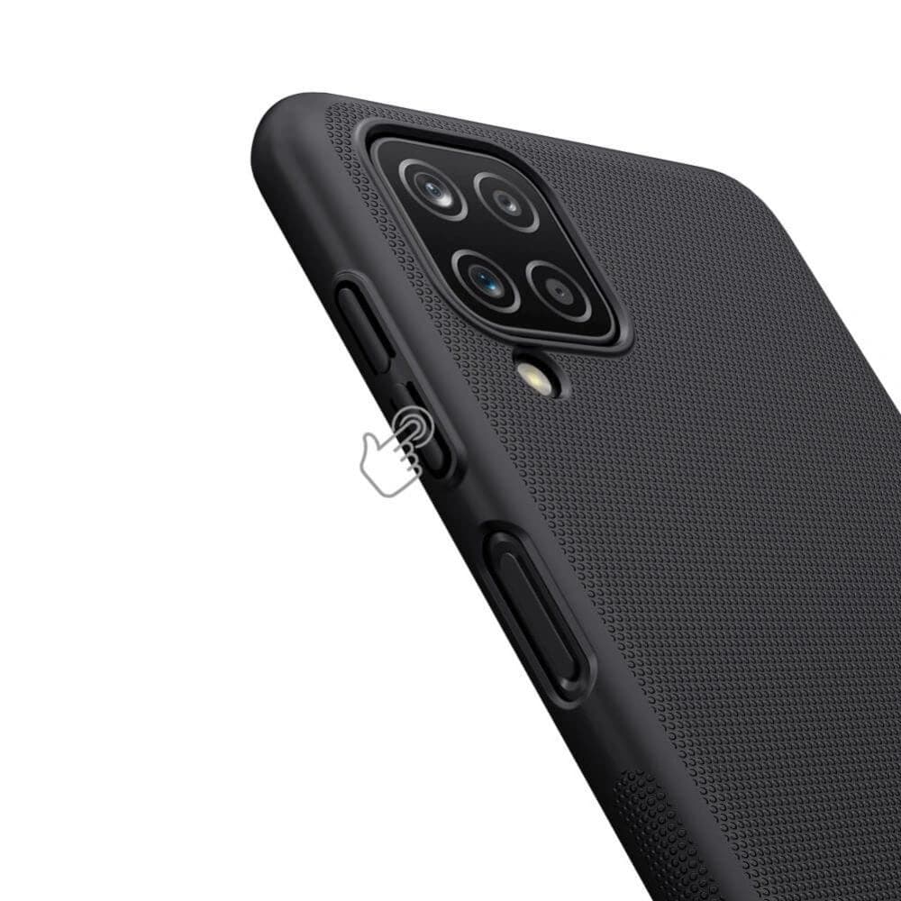 Nillkin Samsung Tasche Super Frosted Shield Galaxy A12 Schwarz - 7
