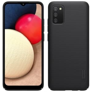 Nillkin Samsung Tasche Super Frosted Shield Galaxy A02s Schwarz