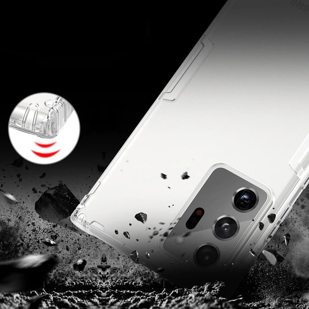 Nillkin Samsung Case Natur Galaxy Note 20 Ultra Grau - 6