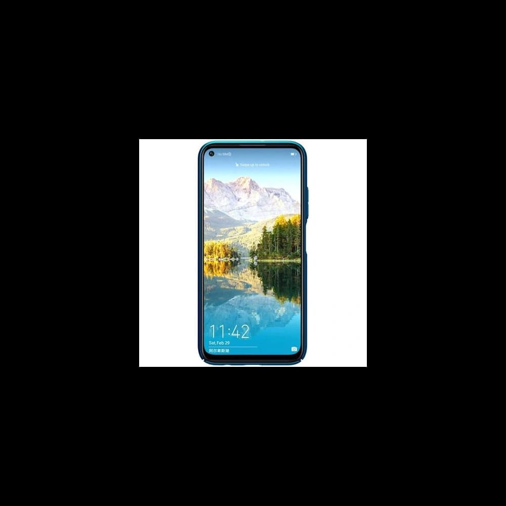 Nillkin Tasche Super Frosted Shield Huawei P40 Lite Pfau Blau - 4