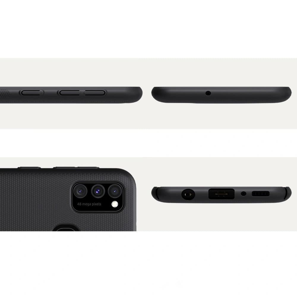 Nillkin Samsung Tasche Super Frosted Shield Galaxy M30s/M21 Schwarz - 8