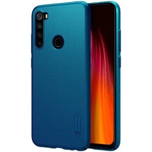Nillkin Tasche Super Frosted Shield Redmi Note 8 Peacook Blau