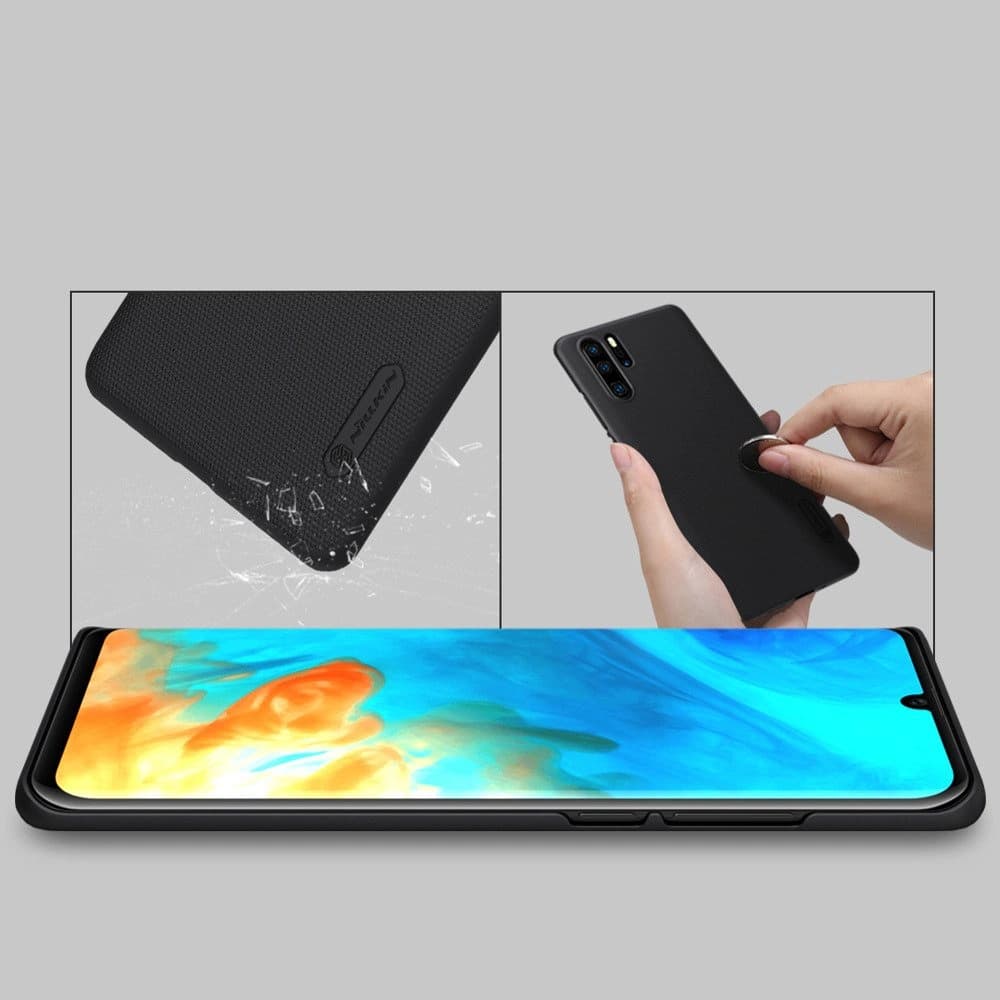 Nillkin Tasche Super Frosted Shield Huawei P30 Pro Schwarz - 3