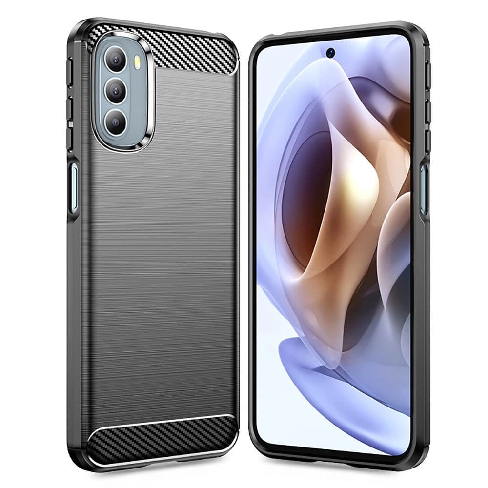 Tech-Protect Gehäuse TPUCarbon Motorola Moto G31/G41 Schwarz - 2