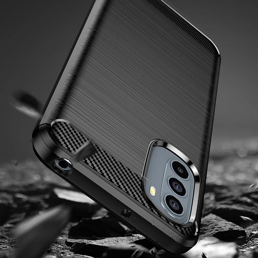Tech-Protect Gehäuse TPUCarbon Motorola Moto G31/G41 Schwarz - 7