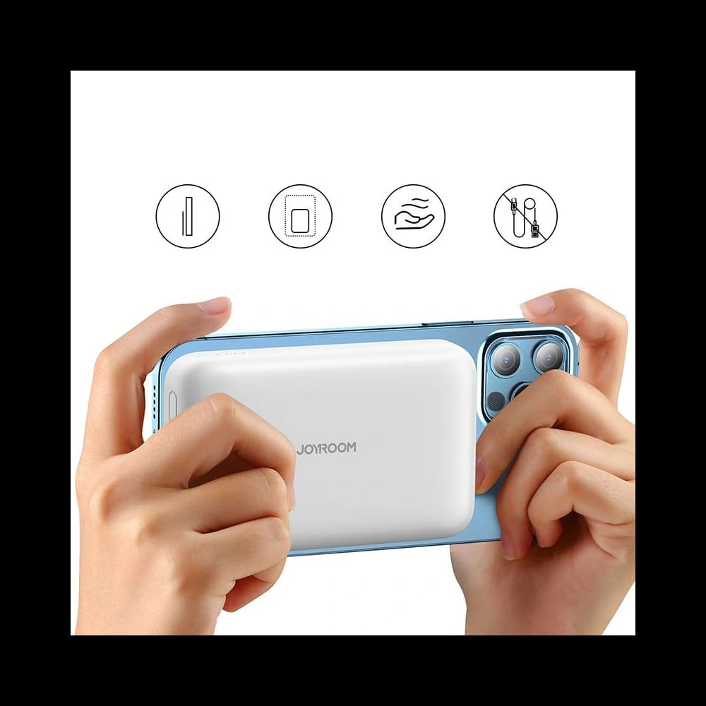 Powerbank s indukčním nabíjením Joyroom JR-W020 Magnetic MagSafe Wireless 10000mah Černý - 2