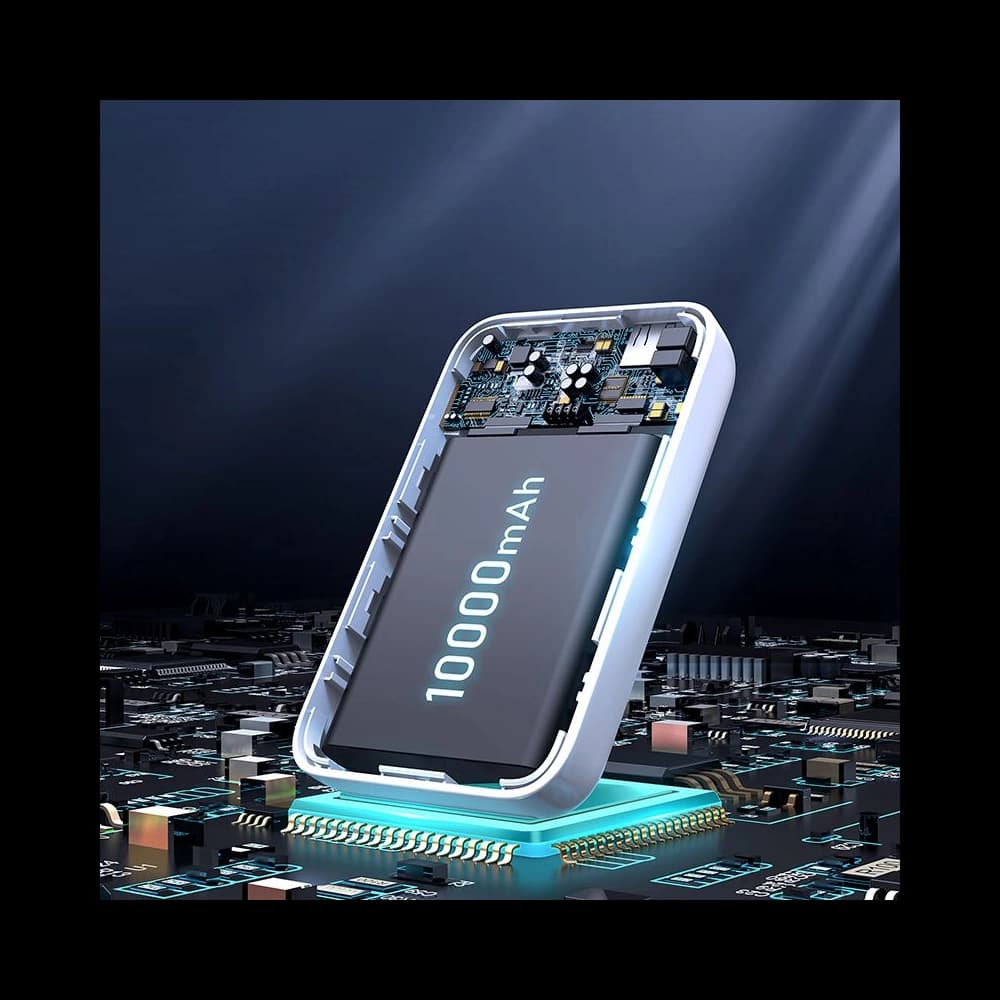 Powerbank s indukčním nabíjením Joyroom JR-W020 Magnetic MagSafe Wireless 10000mah Černý - 3