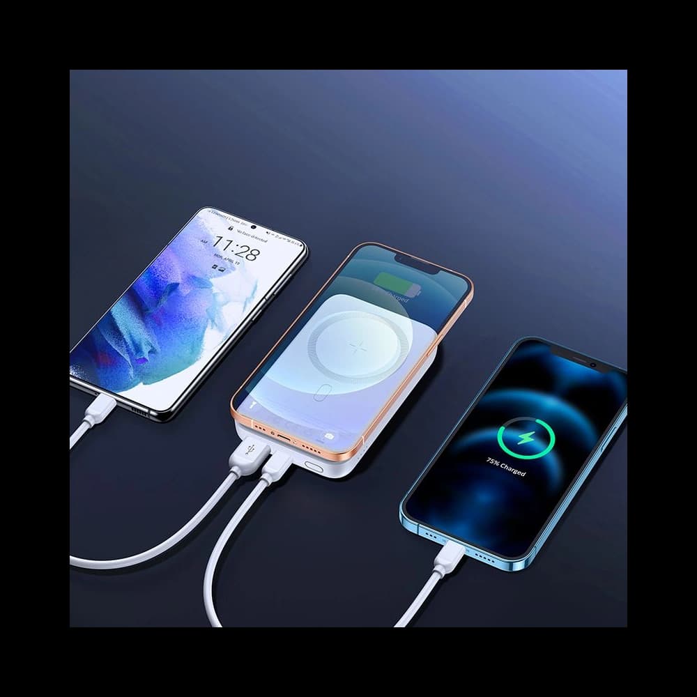 Powerbank s indukčním nabíjením Joyroom JR-W020 Magnetic MagSafe Wireless 10000mah Černý - 5