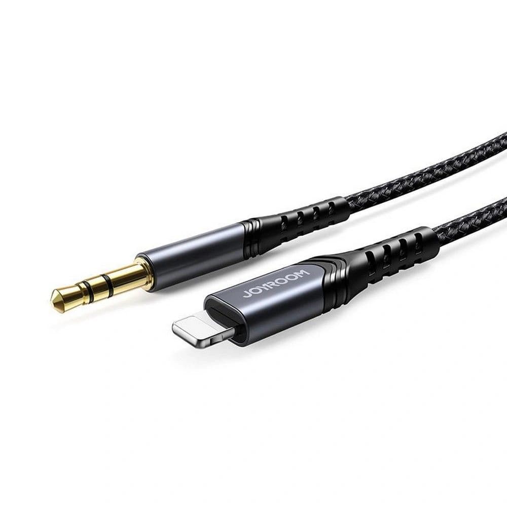 Kabel Joyroom SY-A02 Lightning - AUX 100cm Black - 1