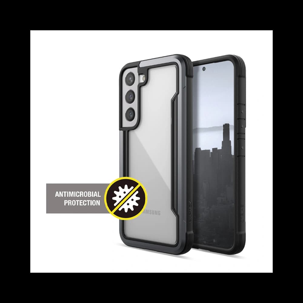 X-Doria Raptic Shield Pro Samsung Galaxy S22 (Anti-bacterial) (Black) - 1