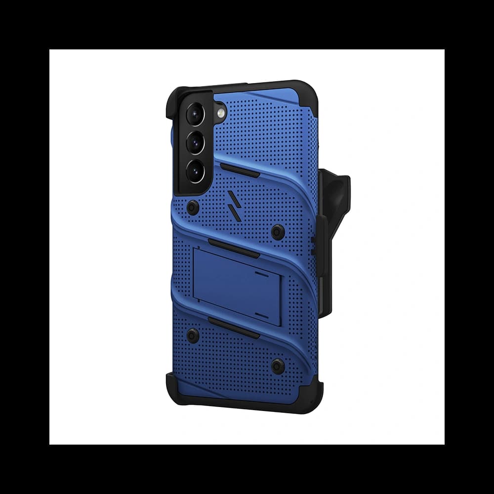 Etui ZIZO BOLT Series Samsung Galaxy S22+ Plus + szkło (niebieski) - 3