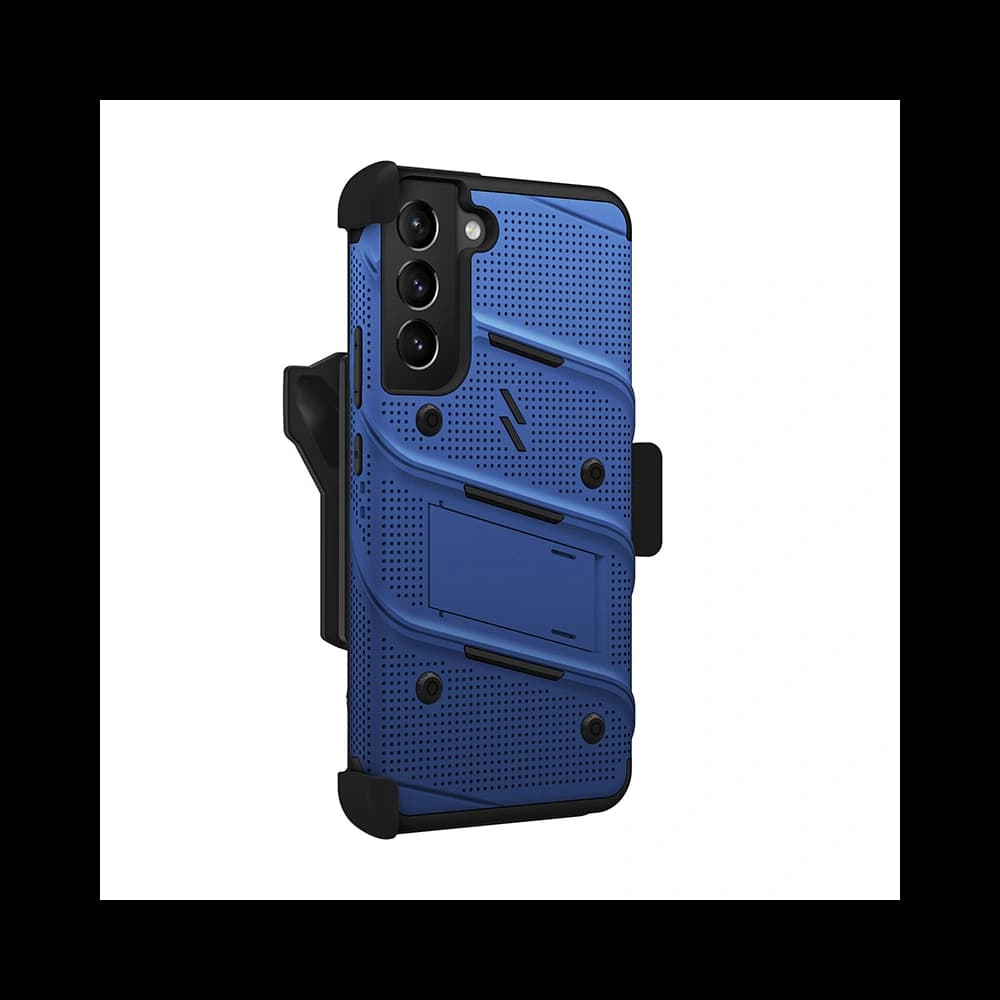 Etui ZIZO BOLT Series Samsung Galaxy S22+ Plus + szkło (niebieski) - 4