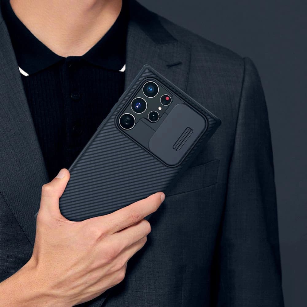 Etui Nillkin Camshield Pro Samsung Galaxy S22 Ultra Černé - 3