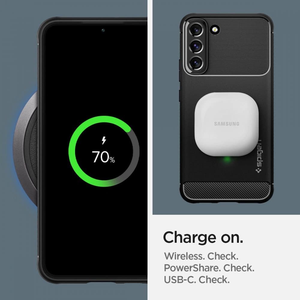 Spigen Rugged Armor Samsung Galaxy S22+ Plus Matte Black - 13