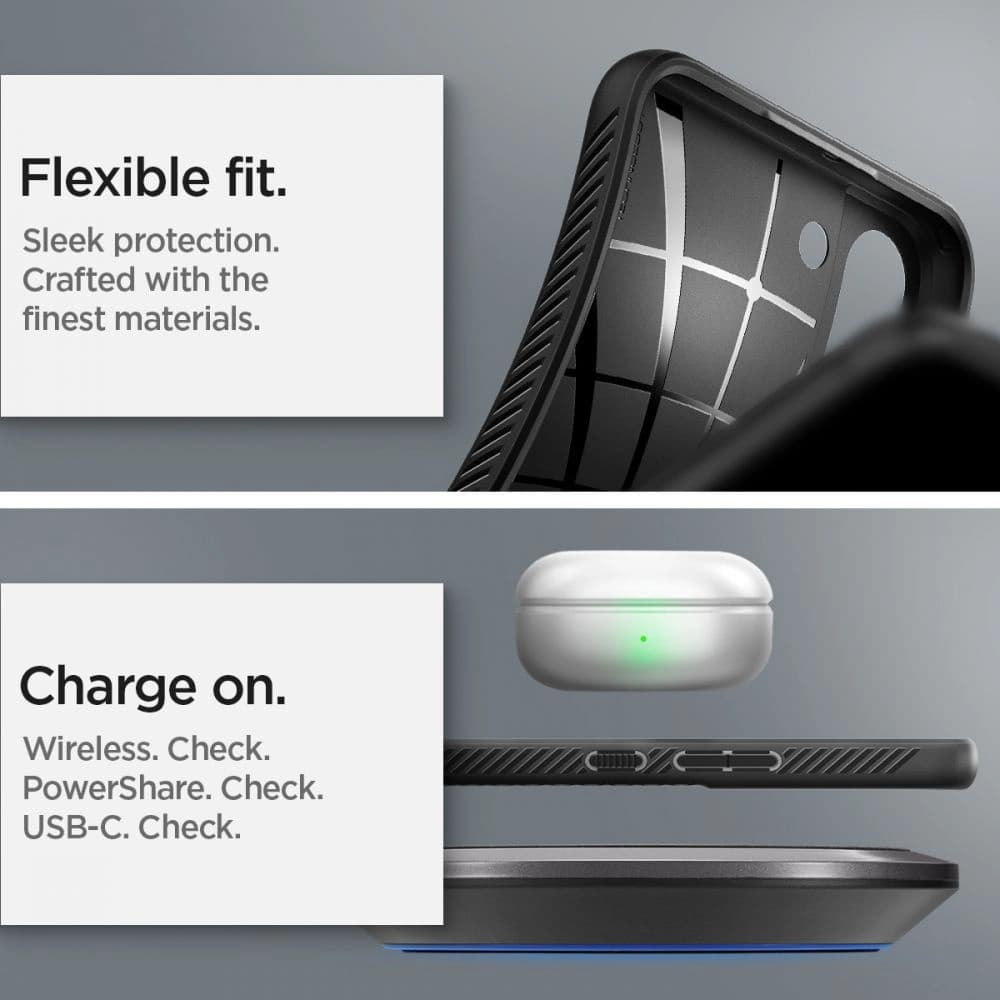 Spigen Liquid Air Samsung Galaxy S22 Matte Black - 14