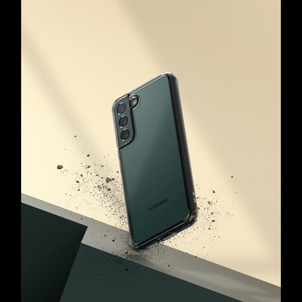 Etui Ringke Fusion Samsung Galaxy S22+ Plus Smoke Black - 5