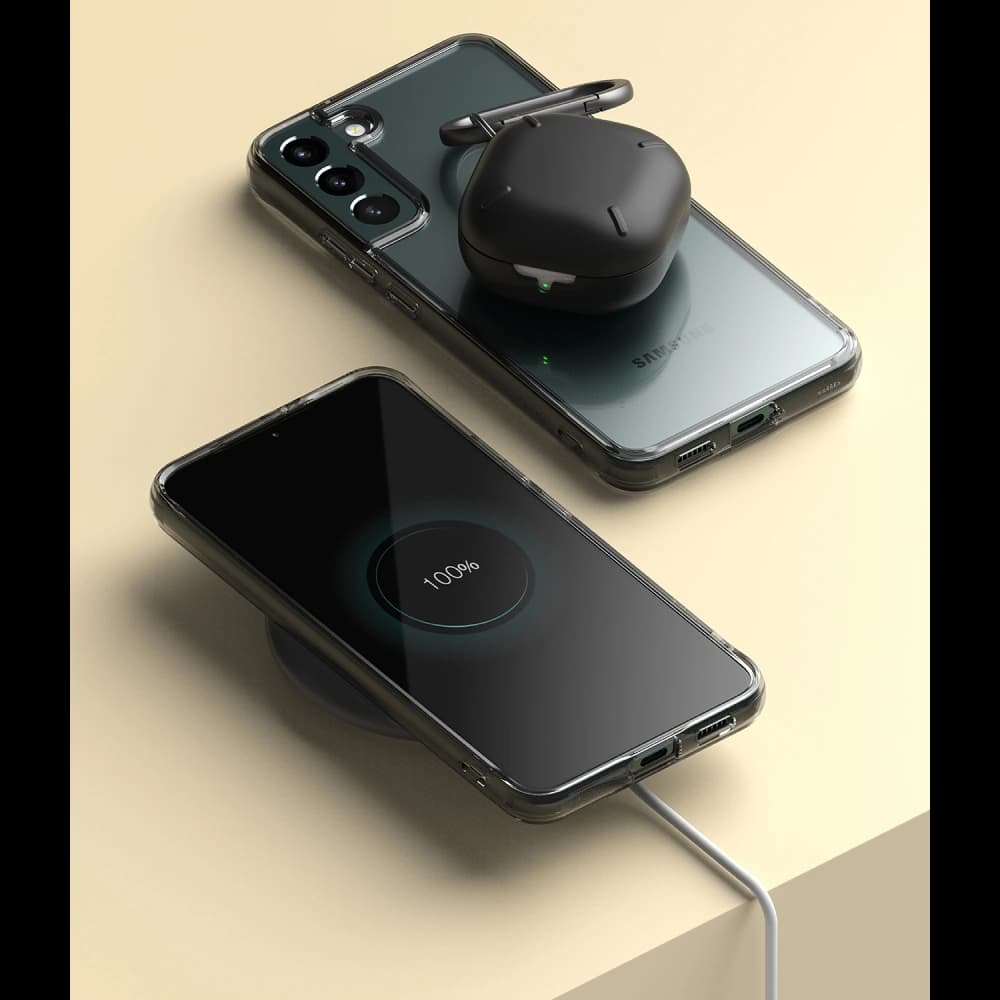 Etui Ringke Fusion Samsung Galaxy S22+ Plus Smoke Black - 7