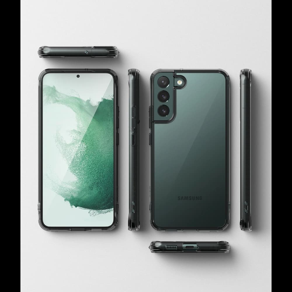 Etui Ringke Fusion Samsung Galaxy S22+ Plus Smoke Black - 8