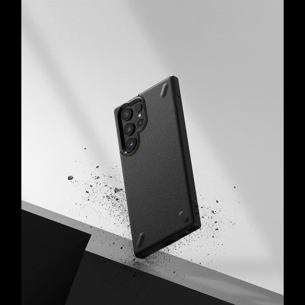 Case Ringke Onyx Samsung Galaxy S22 Ultra Schwarz - 5