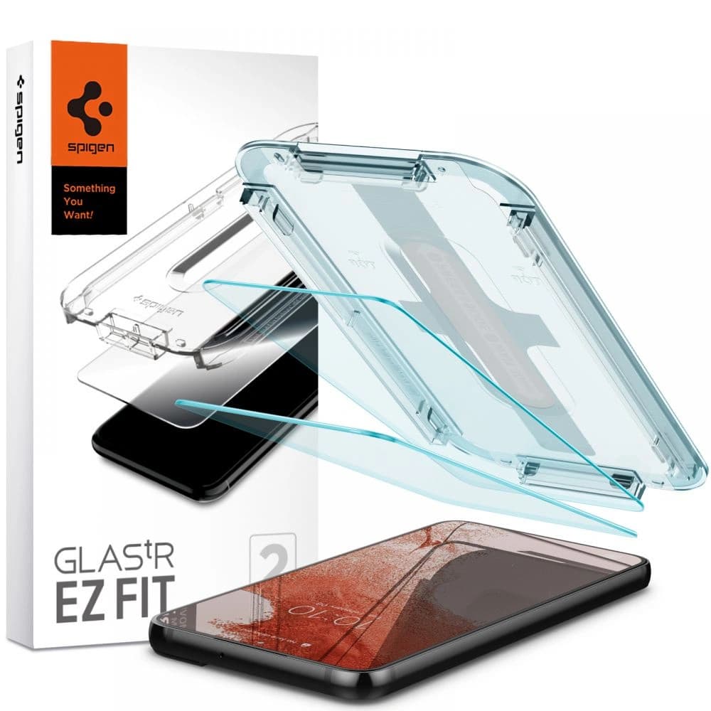 Sticlă călită Spigen GLAS.tR ez Fit Samsung Galaxy S22 [2 PACK] - 1