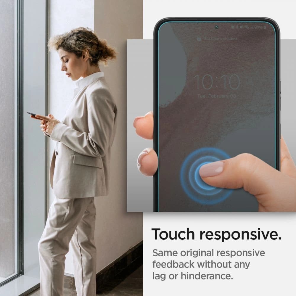 Sticlă călită Spigen GLAS.tR ez Fit Samsung Galaxy S22 [2 PACK] - 10