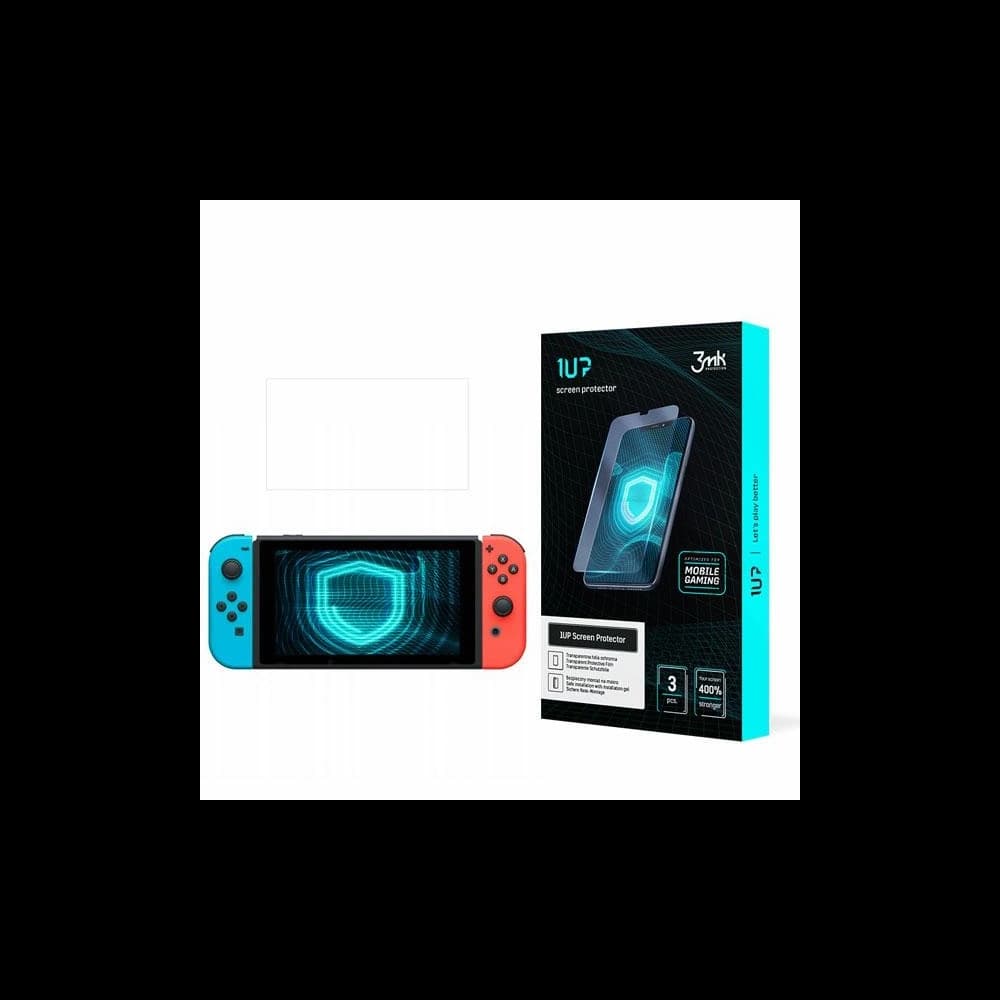 Schutzfolie für Gamer 3MK 1UP Nintendo Switch [3 PACK] - 1